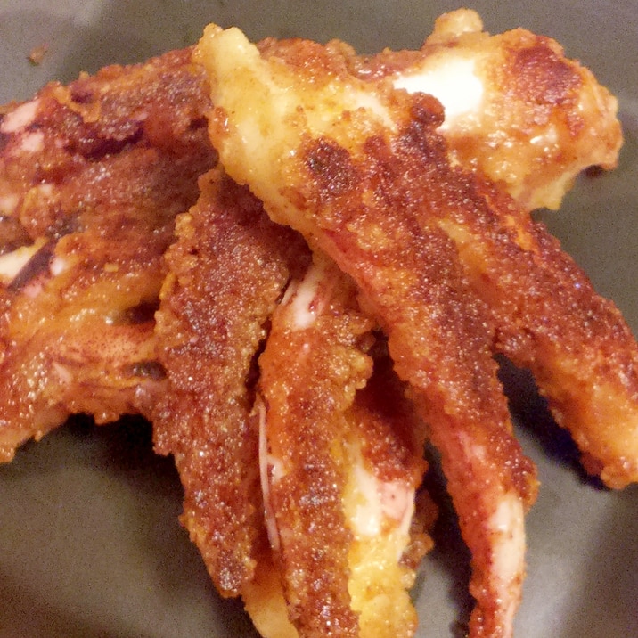 簡単 おつまみ 少しの油で揚げ焼き イカゲソ唐揚げ レシピ 作り方 By みずたまsweet 楽天レシピ 簡単 おつまみ 少しの油で揚げ焼き イカゲソ唐揚げ レシピ 作り方 By みずたまsweet 楽天レシピ